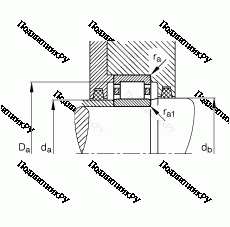 Подшипник NU 324-E-TVP 2
