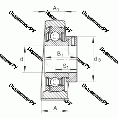 Подшипник PASE 17