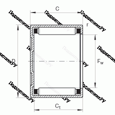 Подшипник BK 3016