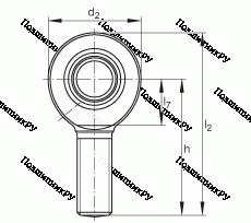 Подшипник GAR 20-DO